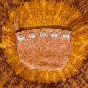 Vintage Ande Mexican Leather Bag